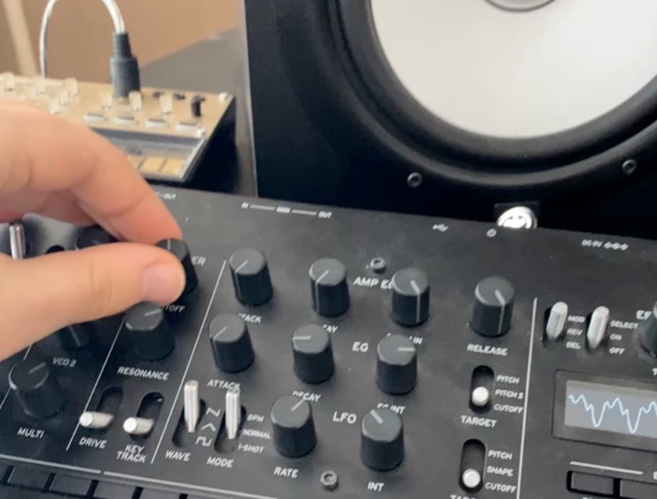 Korg Minilogue XD synthesizer - EddieK's studio equipment for electronic music production